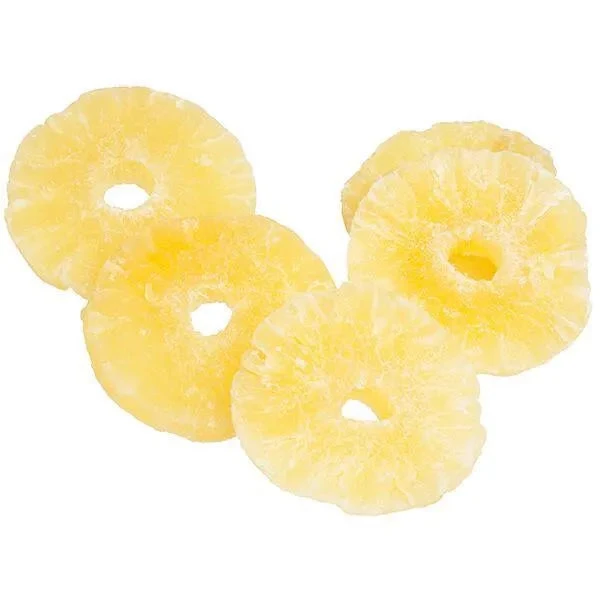 Dried Pineapple Fruit Slices: 11LB Case 1 Dried Pineapple Fruit Slices: 11LB Case