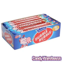 Dubble Bubble 3-Ounce Big Bar Bubblegum: 24-Piece Box -Candy Promotion Store dubble bubble 3 ounce big bar bubblegum 24 piece box candy warehouse 3 c421ee22 2af6 4f67 b41d 4bd6a6c18a49
