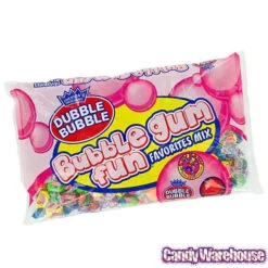 Dubble Bubble Assorted Bubble Gum: 30-Ounce Bag -Candy Promotion Store dubble bubble assorted bubble gum 30 ounce bag candy warehouse 3