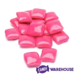 Dubble Bubble Chiclets Chewing Gum Tabs - Pink: 1.5LB Jar -Candy Promotion Store dubble bubble chiclets chewing gum tabs pink 1 5lb jar candy warehouse 4