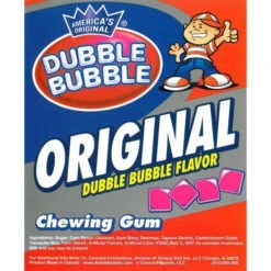 Dubble Bubble Chiclets Chewing Gum Tabs - Pink: 1.5LB Jar -Candy Promotion Store dubble bubble chiclets chewing gum tabs pink 1 5lb jar candy warehouse 6