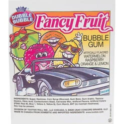Dubble Bubble Fancy Fruit Gum: 850-Piece Case -Candy Promotion Store dubble bubble fancy fruit gum 850 piece case candy warehouse 3