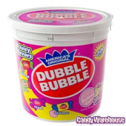 Dubble Bubble Gum - Assorted: 300-Piece Tub -Candy Promotion Store dubble bubble gum assorted 300 piece tub candy warehouse 3 93aa4866 d1fa 41cb 9bcf f256704940a1