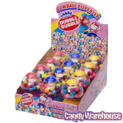 Dubble Bubble Gumball Machine Dispensers: 12-Piece Box -Candy Promotion Store dubble bubble gumball machine dispensers 12 piece box candy warehouse 3 e78979e8 20db 4514 9449 521eb8f21c86