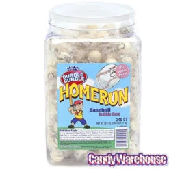 Dubble Bubble Home Run Baseball Gumballs: 240-Piece Tub -Candy Promotion Store dubble bubble home run baseball gumballs 240 piece tub candy warehouse 4 4d29b739 a811 4d64 a6d3 c162949d7fb6