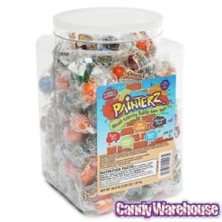 Dubble Bubble Painterz Mouth Coloring Bubble Gum: 240-Piece Tub -Candy Promotion Store dubble bubble painterz mouth coloring bubble gum 240 piece tub candy warehouse 3