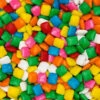 Dubble Bubble Tiny Chiclets Chewing Gum Tabs: 1.5LB Jar