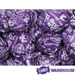 Dum Dums Purple Party Pops - Grape: 75-Piece Bag -Candy Promotion Store dum dums purple party pops grape 75 piece bag candy warehouse 3