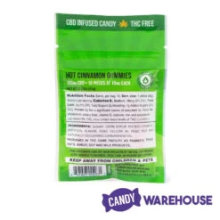 Eddy Edibles Hot Cinnamon CBD Gummies THC Free 100mg: 10 Gummy Bears -Candy Promotion Store eddy edibles hot cinnamon cbd gummies thc free 100mg 10 gummy bears candy warehouse 4