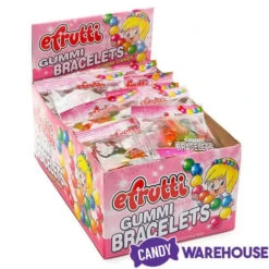 Efrutti Gummy Candy Bracelets: 40-Piece Box -Candy Promotion Store efrutti gummy candy bracelets 40 piece box candy warehouse 3
