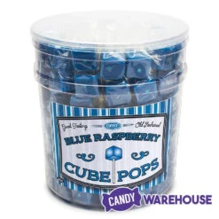 Espeez Cube Pop - Blue Raspberry: 100-Piece Tub -Candy Promotion Store espeez cube pop blue raspberry 100 piece tub candy warehouse 3