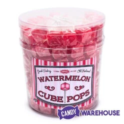 Espeez Cube Pop - Watermelon: 100-Piece Tub -Candy Promotion Store espeez cube pop watermelon 100 piece tub candy warehouse 3