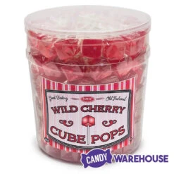 Espeez Cube Pop - Wild Cherry: 100-Piece Tub 6 Espeez Cube Pop - Wild Cherry: 100-Piece Tub -Candy Promotion Store espeez cube pop wild cherry 100 piece tub candy warehouse 3