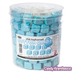Espeez Cube Pops - Cotton Candy: 100-Piece Tub -Candy Promotion Store espeez cube pops cotton candy 100 piece tub candy warehouse 4