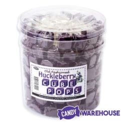 Espeez Cube Pops - Huckleberry: 100-Piece Tub -Candy Promotion Store espeez cube pops huckleberry 100 piece tub candy warehouse 3
