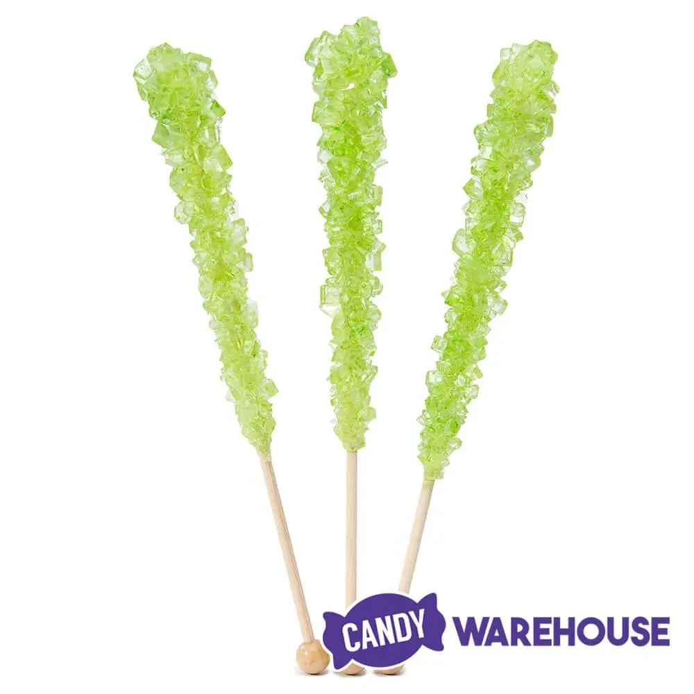Espeez Rock Candy Crystal Sticks - Light Green: 36-Piece Tub 2 Espeez Rock Candy Crystal Sticks - Light Green: 36-Piece Tub - Image 2