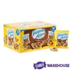 Famous Amos Bite Size Cookie Bags - 36-Piece Box -Candy Promotion Store famous amos bite size cookie bags 36 piece box candy warehouse 4