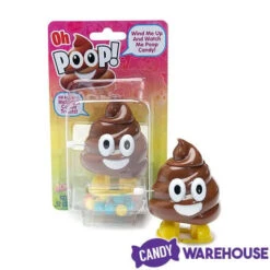 Flix Candy Wind-up Poop Emoji Candy Dispensers: 6-Piece Display -Candy Promotion Store flix candy wind up poop emoji candy dispensers 6 piece display candy warehouse 4