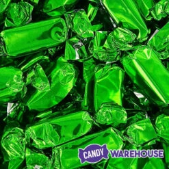Foiled Caramel Candy - Green: 180-Piece Bag -Candy Promotion Store foiled caramel candy green 180 piece bag candy warehouse 5