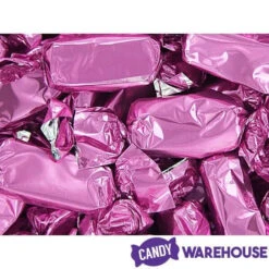 Foiled Caramel Candy - Hot Pink: 180-Piece Bag -Candy Promotion Store foiled caramel candy hot pink 180 piece bag candy warehouse 4
