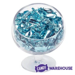 Foiled Caramel Candy - Light Blue: 180-Piece Bag -Candy Promotion Store foiled caramel candy light blue 180 piece bag candy warehouse 3