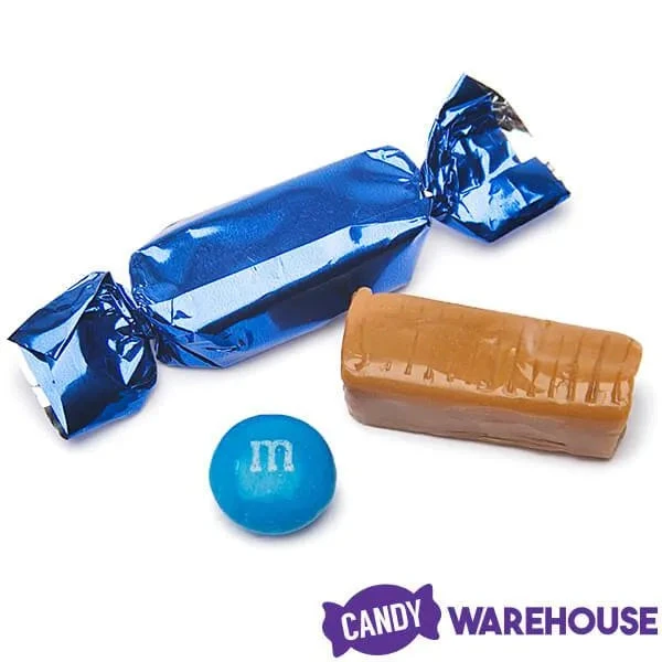 Foiled Caramel Candy - Navy Blue: 180-Piece Bag 3 Foiled Caramel Candy - Navy Blue: 180-Piece Bag - Image 3