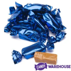 Foiled Caramel Candy - Navy Blue: 180-Piece Bag 9 Foiled Caramel Candy - Navy Blue: 180-Piece Bag -Candy Promotion Store foiled caramel candy navy blue 180 piece bag candy warehouse 5