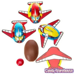 Foiled Chocolate Airplanes: 120-Piece Tub 7 Foiled Chocolate Airplanes: 120-Piece Tub -Candy Promotion Store foiled chocolate airplanes 120 piece tub candy warehouse 4