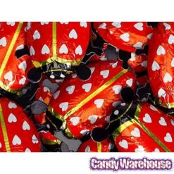 Foiled Milk Chocolate Lady Bugs: 36-Piece Display -Candy Promotion Store foiled milk chocolate lady bugs 36 piece display candy warehouse 4