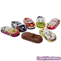 Foiled Milk Chocolate Race Cars: 36-Piece Display -Candy Promotion Store foiled milk chocolate race cars 36 piece display candy warehouse 5