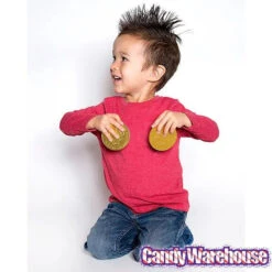 Fort Knox Gold Foiled Milk Chocolate US Dollar Medallions: 30-Piece Box -Candy Promotion Store fort knox gold foiled milk chocolate us dollar medallions 30 piece box candy warehouse 6