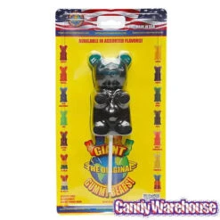 Giant Gummy Bear On A Stick - Blue Raspberry -Candy Promotion Store giant gummy bear on a stick blue raspberry candy warehouse 3 eee8a8d1 9cb1 4e8b a872 9704554474b6