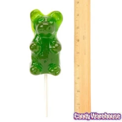 Giant Gummy Bear On A Stick - Sour Apple -Candy Promotion Store giant gummy bear on a stick sour apple candy warehouse 3 74cac49c 09d1 46fd 9509 d71e63217813