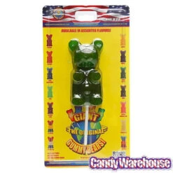 Giant Gummy Bear On A Stick - Sour Apple -Candy Promotion Store giant gummy bear on a stick sour apple candy warehouse 4 9ba4e01a 9078 4aa4 8a01 bd3644039797