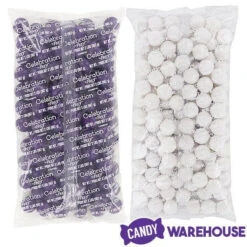 Gumballs Color Combo - Purple And White: 4LB Box -Candy Promotion Store gumballs color combo purple and white 4lb box candy warehouse 4