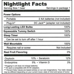 Gummy Bear Night Light - Orange 10 Gummy Bear Night Light - Orange -Candy Promotion Store gummy bear night light orange candy warehouse 4