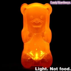 Gummy Bear Night Light - Orange 12 Gummy Bear Night Light - Orange -Candy Promotion Store gummy bear night light orange candy warehouse 6