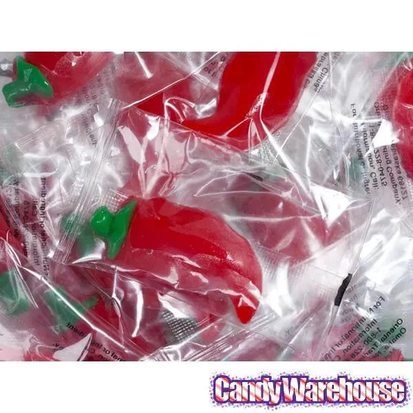 Gummy Chili Peppers Candy: 45-Piece Bag 2 Gummy Chili Peppers Candy: 45-Piece Bag - Image 2