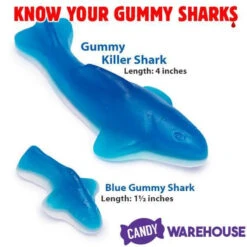 Gummy Sharks Candy: 5LB Bag -Candy Promotion Store gummy sharks candy 5lb bag candy warehouse 3