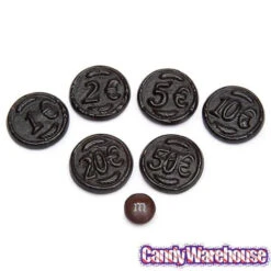 Gustaf's Black Licorice Coins: 1KG Bag -Candy Promotion Store gustaf s black licorice coins 1kg bag candy warehouse 3