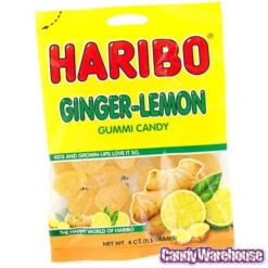Haribo Ginger-Lemon Gummy Candy: 3LB Box -Candy Promotion Store haribo ginger lemon gummy candy 3lb box candy warehouse 4