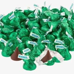 Hershey's Kisses Dark Green Foiled Milk Chocolate Candy: 400-Piece Bag 10 Hershey's Kisses Dark Green Foiled Milk Chocolate Candy: 400-Piece Bag -Candy Promotion Store hershey s kisses dark green foiled milk chocolate candy 400 piece bag candy warehouse 4