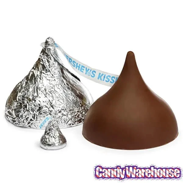 Hershey's Kisses Silver Foiled Big Milk Chocolate Candy: 7-Ounce Gift Box 3 Hershey's Kisses Silver Foiled Big Milk Chocolate Candy: 7-Ounce Gift Box - Image 3