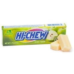 Candy Promotion Store 15 Hi-Chew Fruit Chews 10-Piece Candy Packs - Green Apple: 15-Piece Box