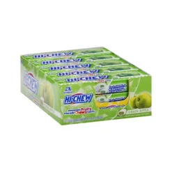Hi-Chew Fruit Chews 10-Piece Candy Packs - Green Apple: 15-Piece Box -Candy Promotion Store hi chew fruit chews 10 piece candy packs green apple 15 piece box candy warehouse 3