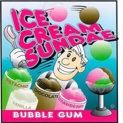 Ice Cream Sundae 1-Inch Gumballs: 850-Piece Case -Candy Promotion Store ice cream sundae 1 inch gumballs 850 piece case candy warehouse 3