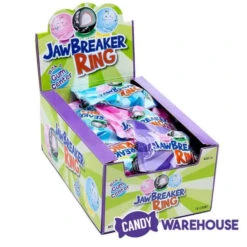 Jawbreaker Candy Rings: 18-Piece Display -Candy Promotion Store jawbreaker candy rings 18 piece display candy warehouse 3