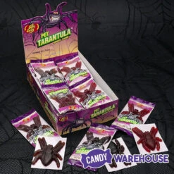 Jelly Belly Big Gummy Tarantula Spiders Candy Packs: 24-Piece Box 9 Jelly Belly Big Gummy Tarantula Spiders Candy Packs: 24-Piece Box -Candy Promotion Store jelly belly big gummy tarantula spiders candy packs 24 piece box candy warehouse 4 6600fdc9 44da 4e69 b1a8 58721f579a14