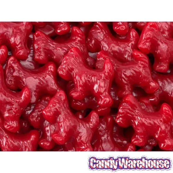 Jelly Belly Licorice Scottie Dogs - Red: 5LB Bag 2 Jelly Belly Licorice Scottie Dogs - Red: 5LB Bag - Image 2