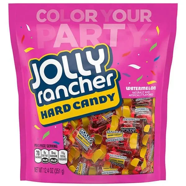 Jolly Rancher Hard Candy - Watermelon: 55-Piece Bag 3 Jolly Rancher Hard Candy - Watermelon: 55-Piece Bag - Image 3
